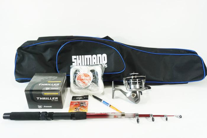 HOT SPESIAL!!! SET PANCING KOMPLIT REEL SPOOL BESI ALUMUNIUM FREE SENAR TERLARIS - cdyKFh