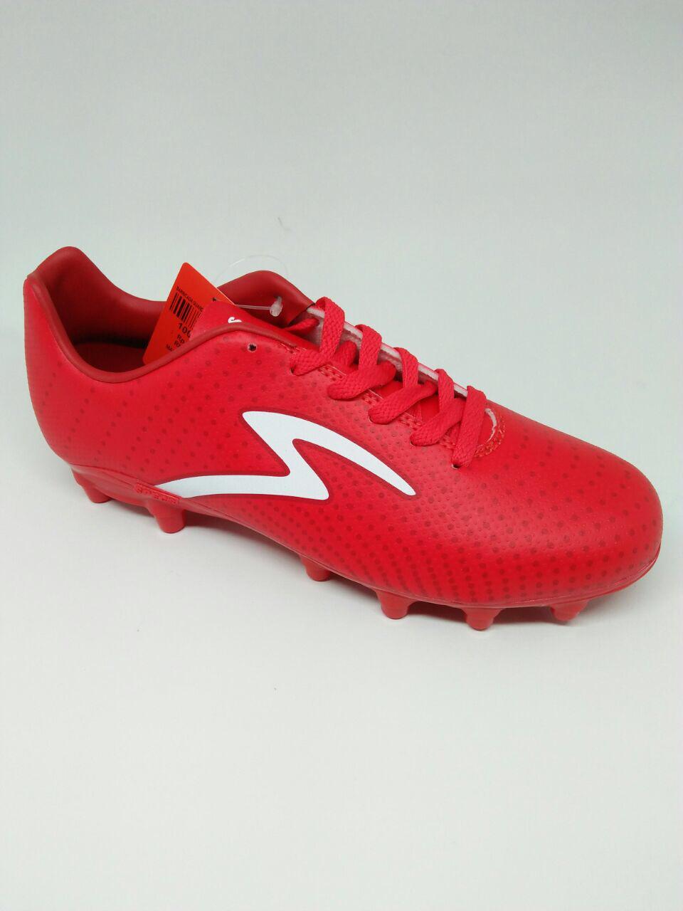 Sepatu bola specs original Barricada Guardian FG merah new 2018