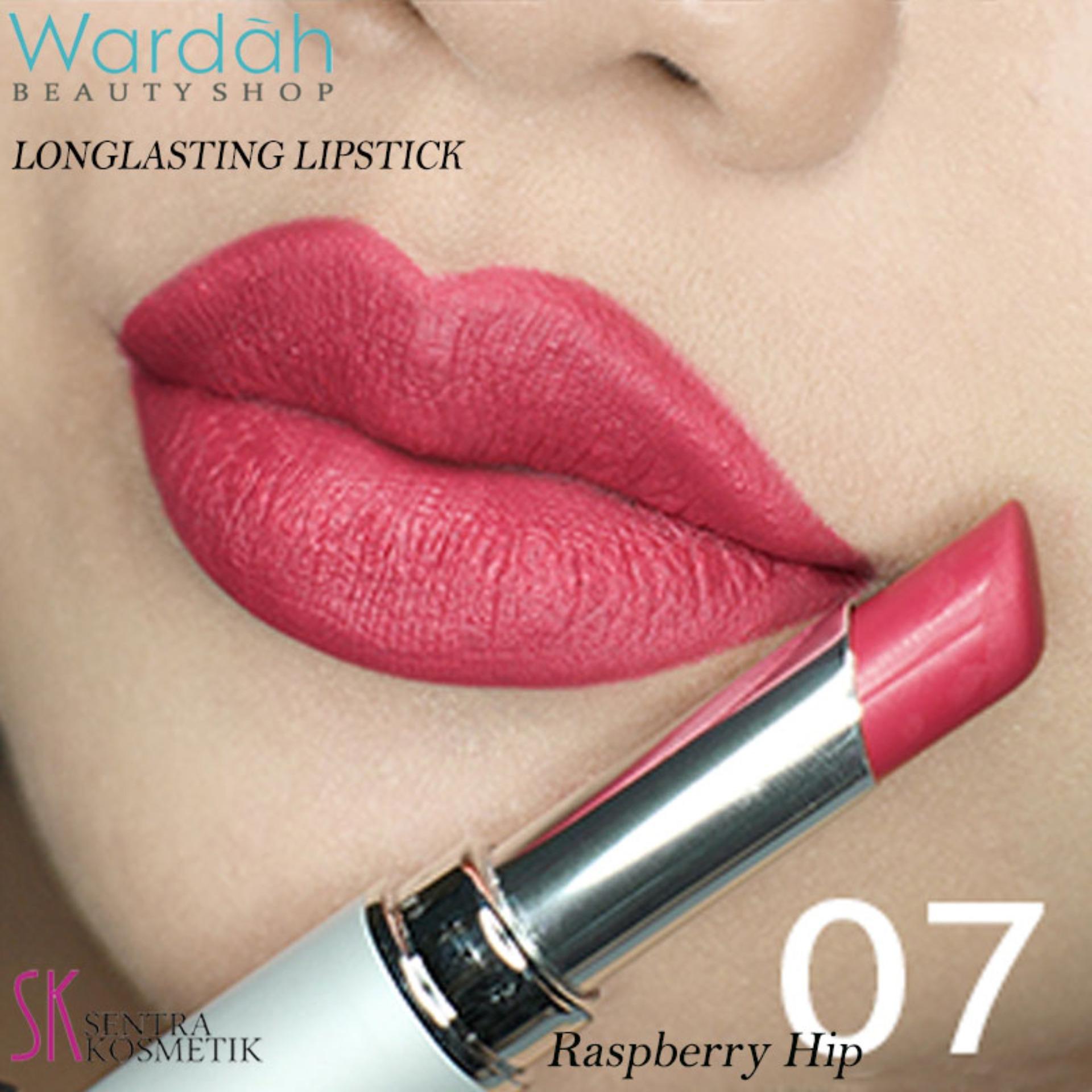 Wardah LONGLASTING Lipstick No.07 Raspberry Hip