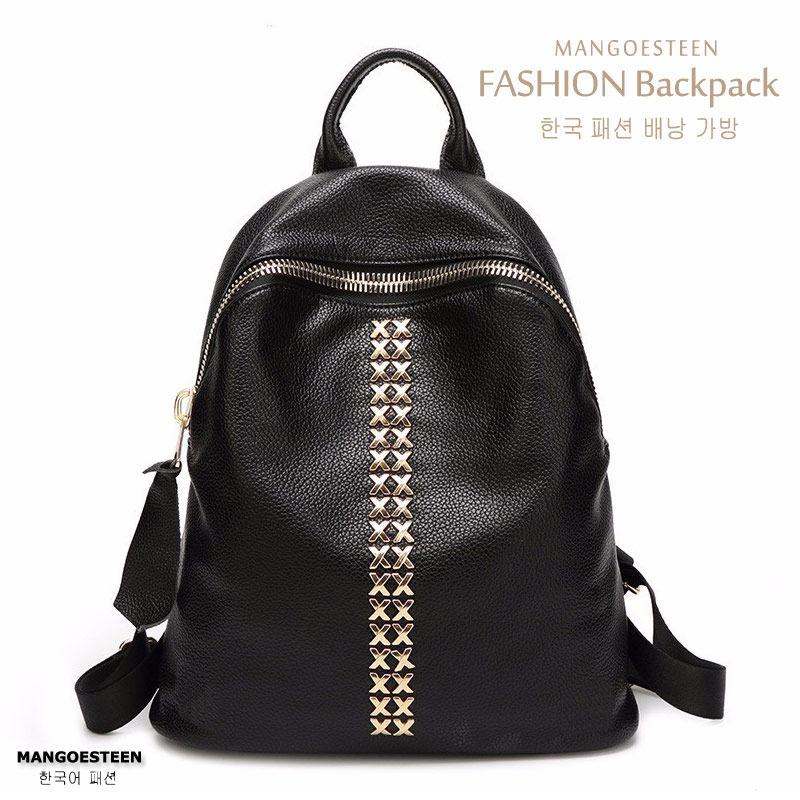 Mangoesteen Fiona Tas Ransel - 865 Hitam