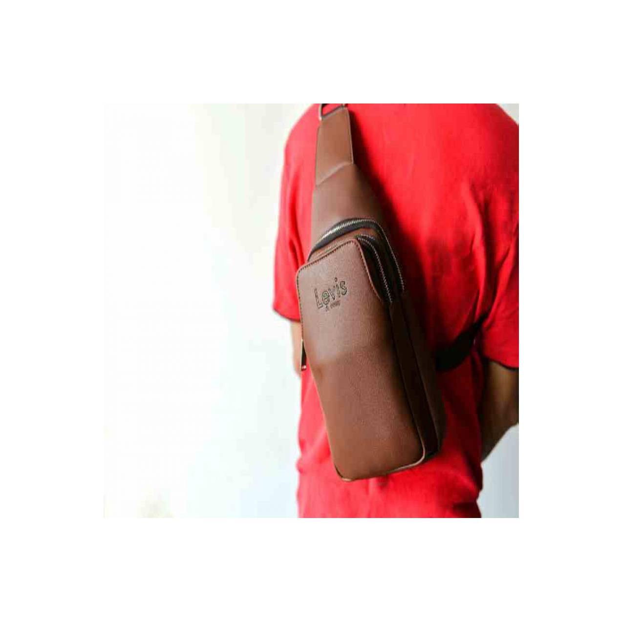 TAS BRANDED IMPORT SELEMPANG DADA LEVIS 1214 MURAH