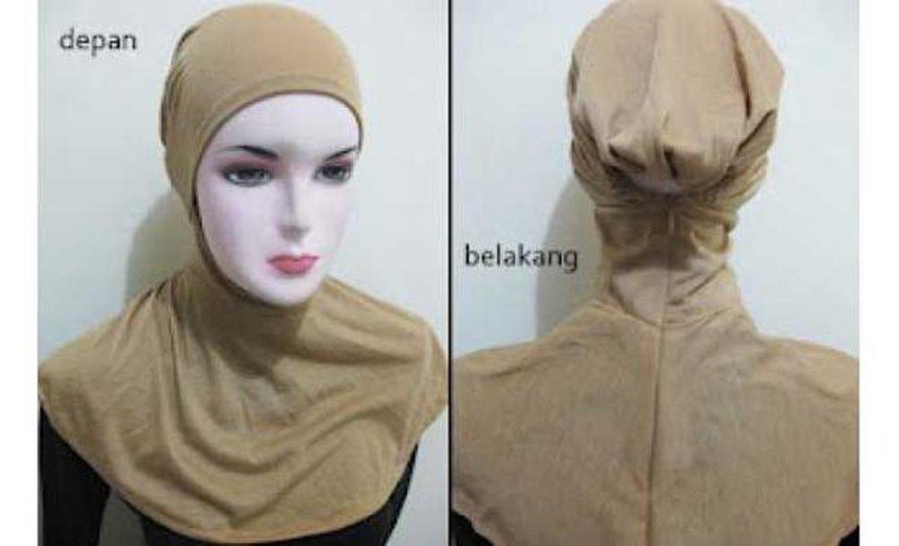 Ciput Ninja Dalaman Jilbab Kerudung Hijab Pashmina Khimar Antem Ninja Resleting Kaos
