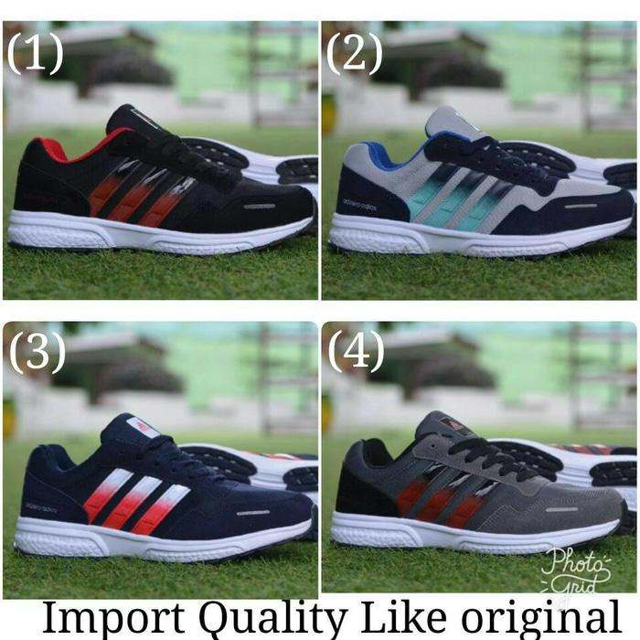 SEPATU KETS SPORT PRIA ADIDAS ADIZERO GRADE ORIE IMPOR QUALITY 4 WARNA