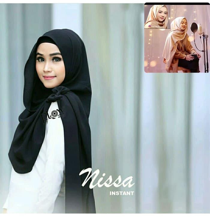 JILBAB KERUDUNG HIJAB PASTAN PASHMINA INSTAN POLOS NISA NISSA SABYAN