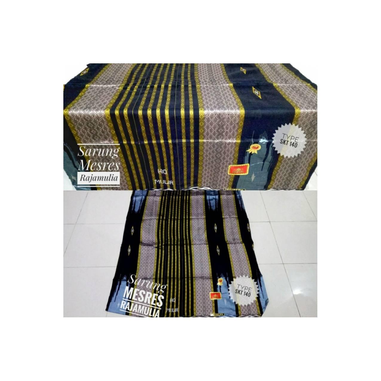 Sarung Tenun Mesres Raja Mulia 140 sekelas bhs Mercedrized lamiri