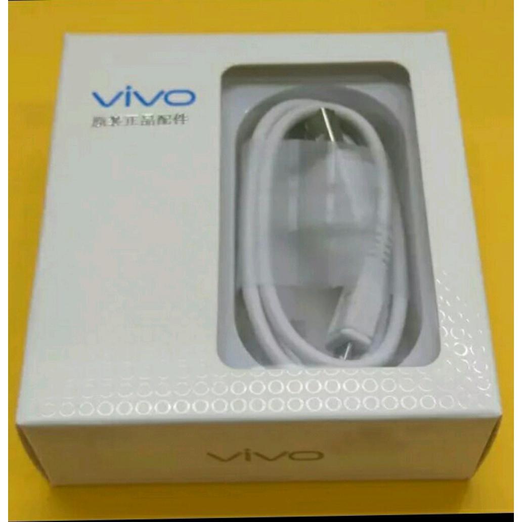 Kabel Charger Hp VIVO Micro USB 2A Fast Charging Original Travel Cable Data Cager Carger Chasan Casan Handphone Android Vivo