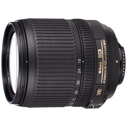 Nikon Lensa Pembesar Standar AF-S DX Nikkor 18-105 Mm F/3.5-5.6G ED VR Nikon Format DX HANYA