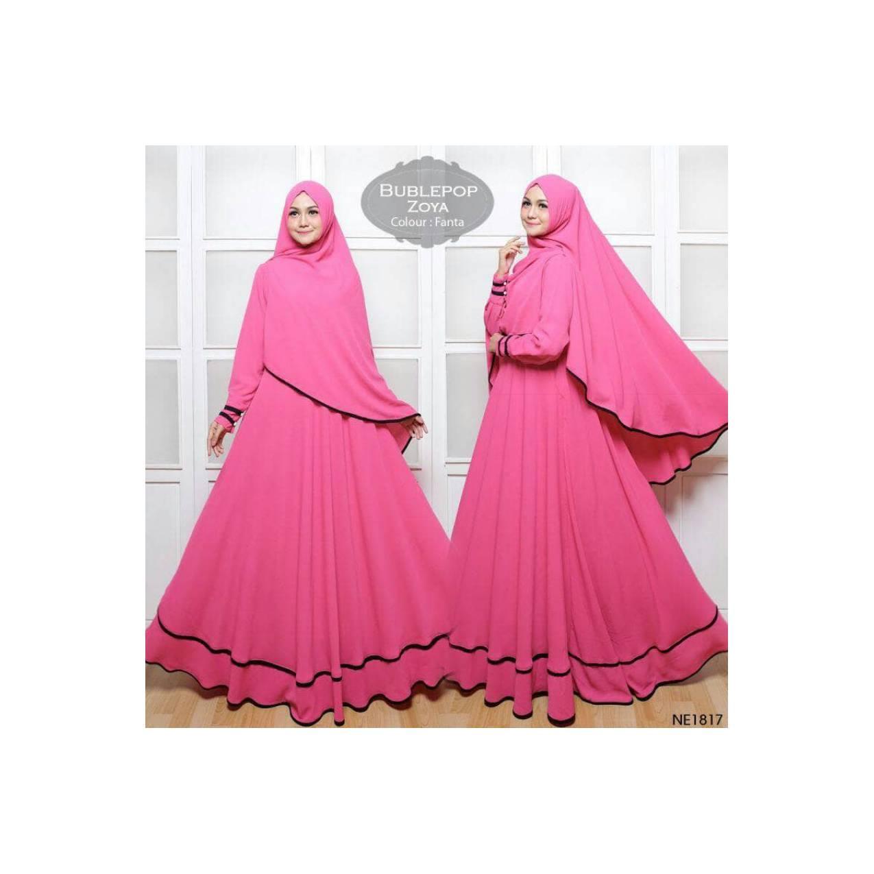 gamis bubble zoya syari
