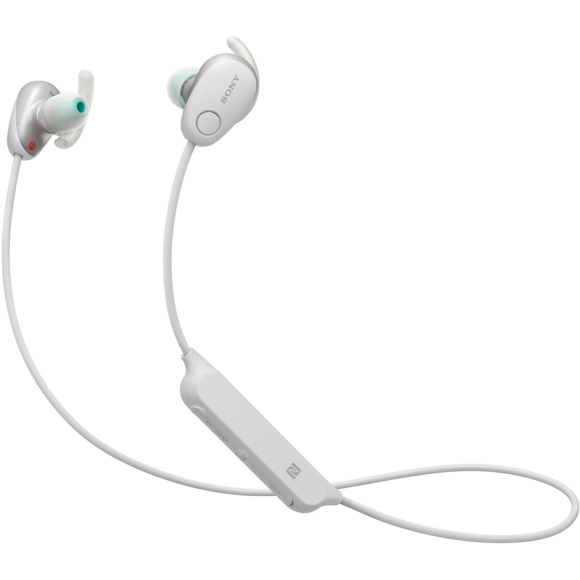 ... Black Wireless Noise Canceling Sports In-Ear Headphones With Mic - headset warna Hitam garansi resmi 1 tahun Sony IndonesiaIDR1549000. Rp 1.549.000