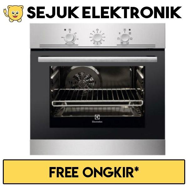 Electrolux EOB 2100 COX Built In Oven 53 Liter Silver (KHUSUS JADETABEK)