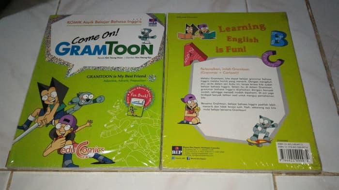 Top Brand ! 10% Come On! Gramtoon Adjective Adverb Preposition Komik Bahasa Inggris - ready stock