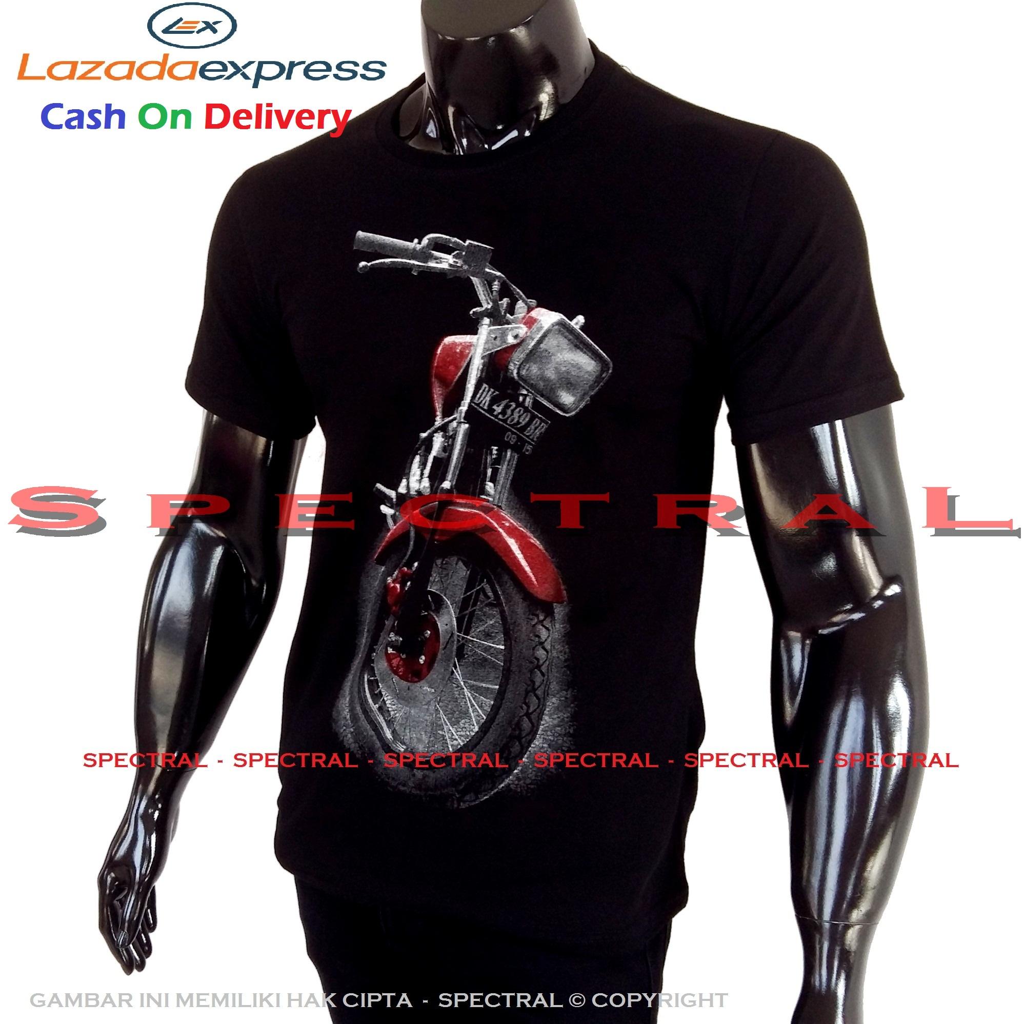 Spectral – RX KING 100% Soft Cotton Combed 30s Kaos Distro Fashion T-Shirt Atasan Terbaru Baju Pakaian Polos Pria Wanita Cewe Cowo Lengan Murah Bagus Keren Jaman Kekinian Jakarta Bandung Gambar Motor Scooter Yamaha Otomotif Sepeda Rossi Racing Mobil Balap