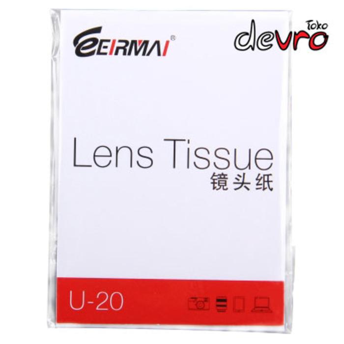 Tisu Kering Pembersih Lensa Kamera DSLR Mirrorless - Isi 50 Lembar