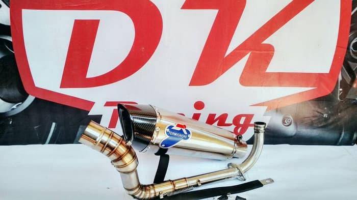 knalpot racing yamaha n max 155 termignoni monster titan