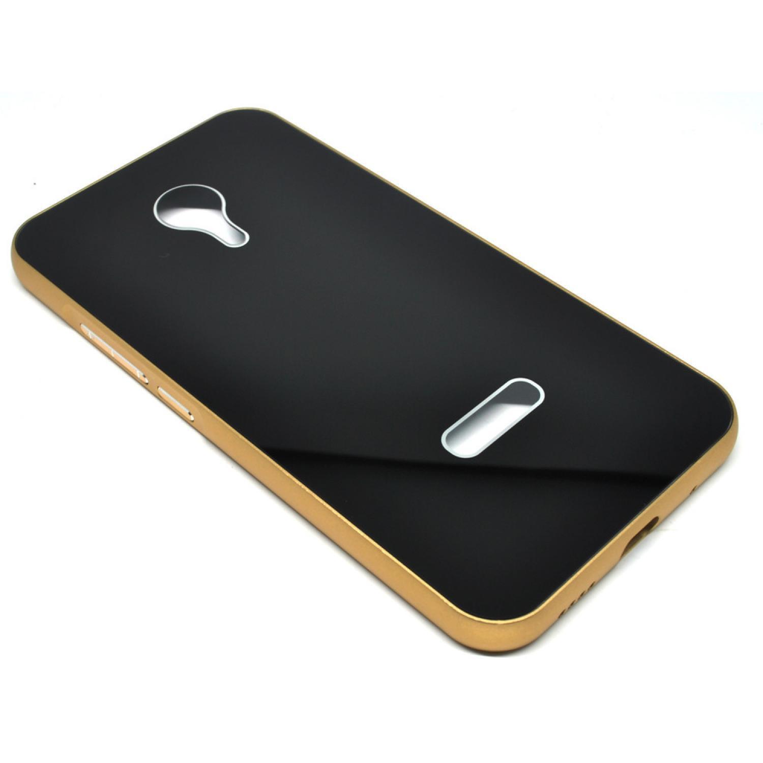 Casing Hp Aluminium Bumper with Mirror Back Cover for Meizu Murah Lucu