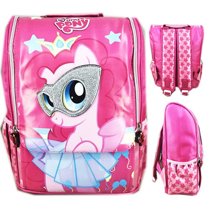 Tas Ransel Sekolah Anak TK Pony Pinkie Pie Full Motif Jepang Pink, tas sekolah anak perempuan murah, tas sekolah model terbaru