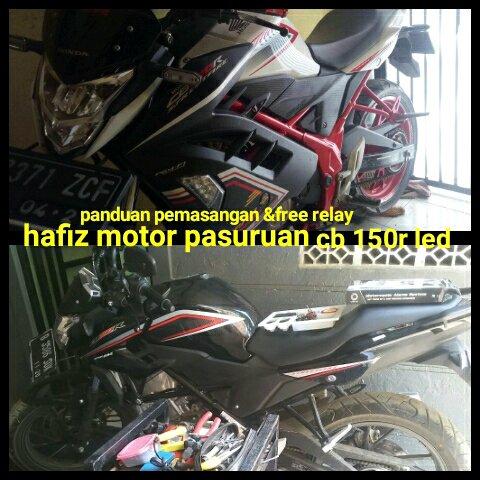 alarm motor remot cb 150r led