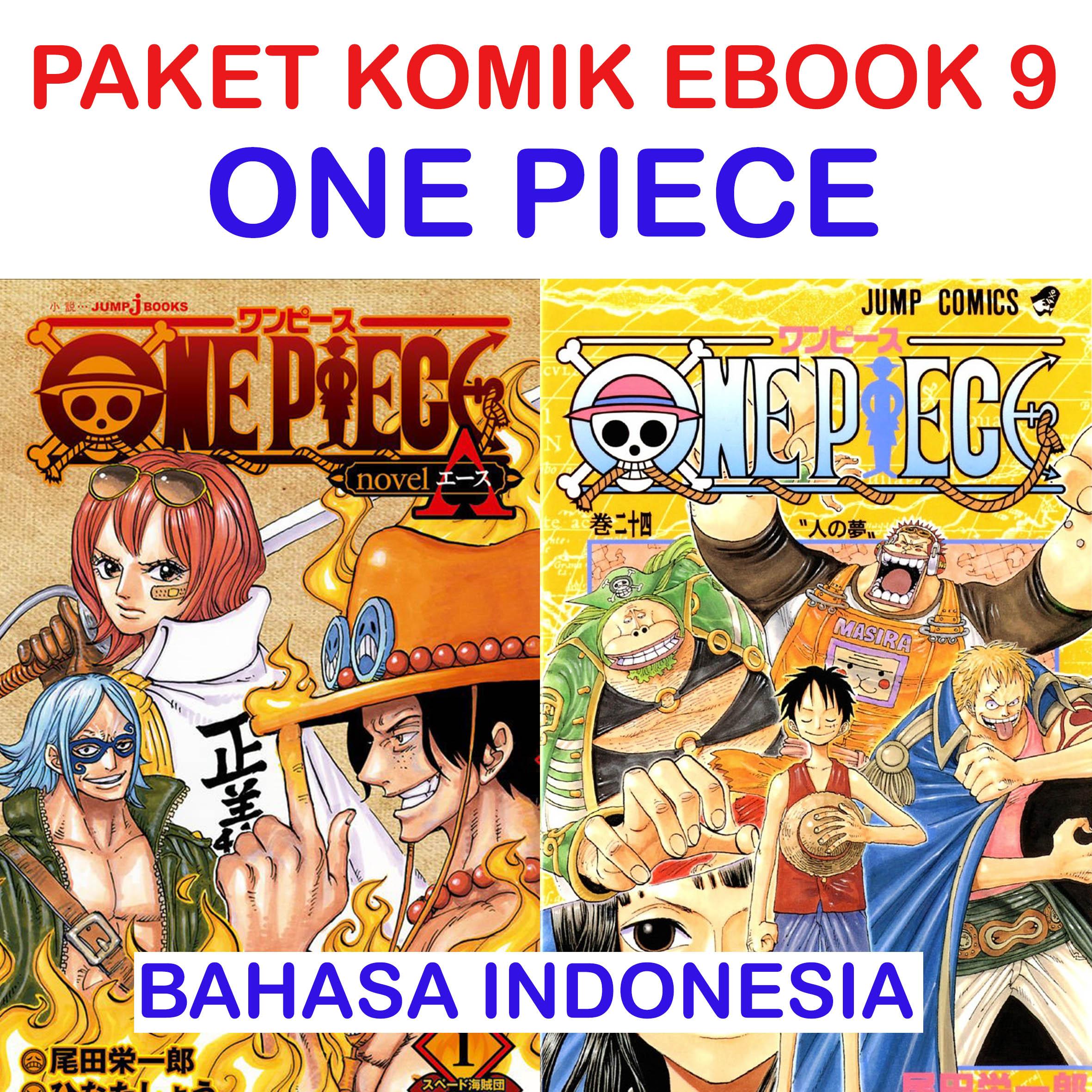 PAKET KOMIK EBOOK 9 ONE PIECE BAHASA INDONESIA