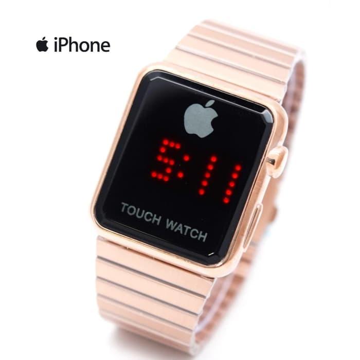 PALING LARIS JAM TANGAN I PHONE APPLE LED TOUCH WATCH IPHONE LAYAT SENTUH KEKINIAN