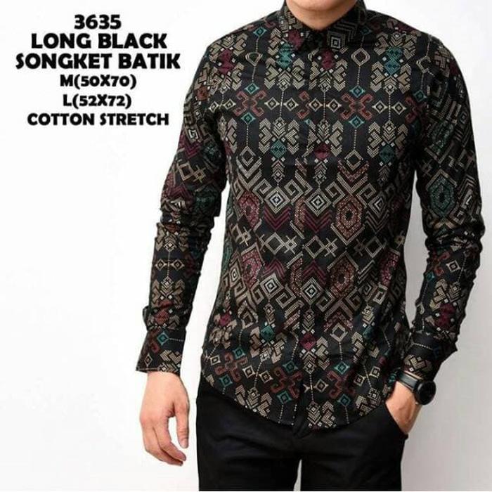 Kemeja BATIK Dolby Dolbi Dobi Dobby Doby Tenun Slimfit Katun ATBM - IPw1hF