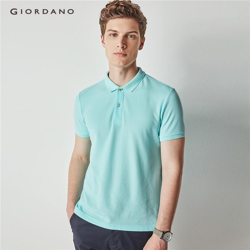 Giordano Men Solid short sleeve polo 90017018