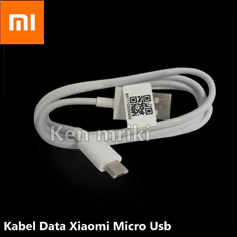 Kabel Data Xiaomi Original 100% Bawaan Redmi 4X Micro USB - Putih