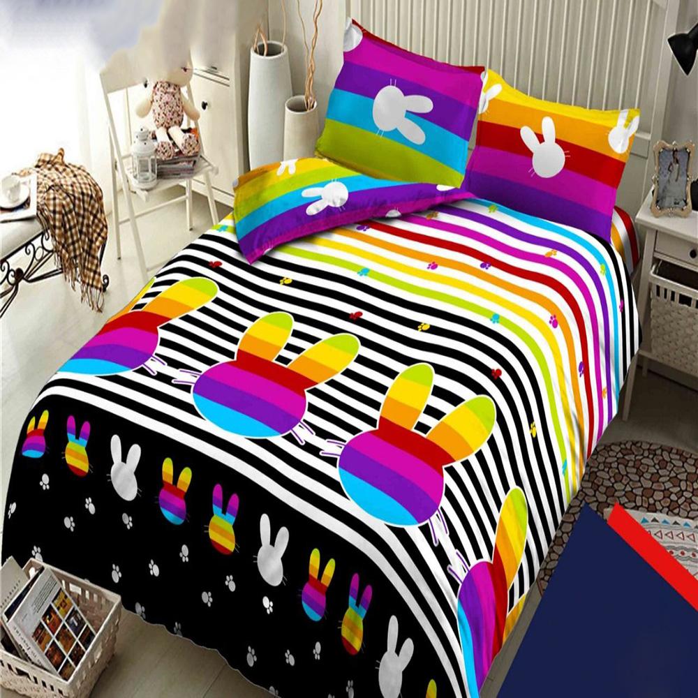 Kintakun Dluxe Bedcover King Motif Rabbit 180x200 cm