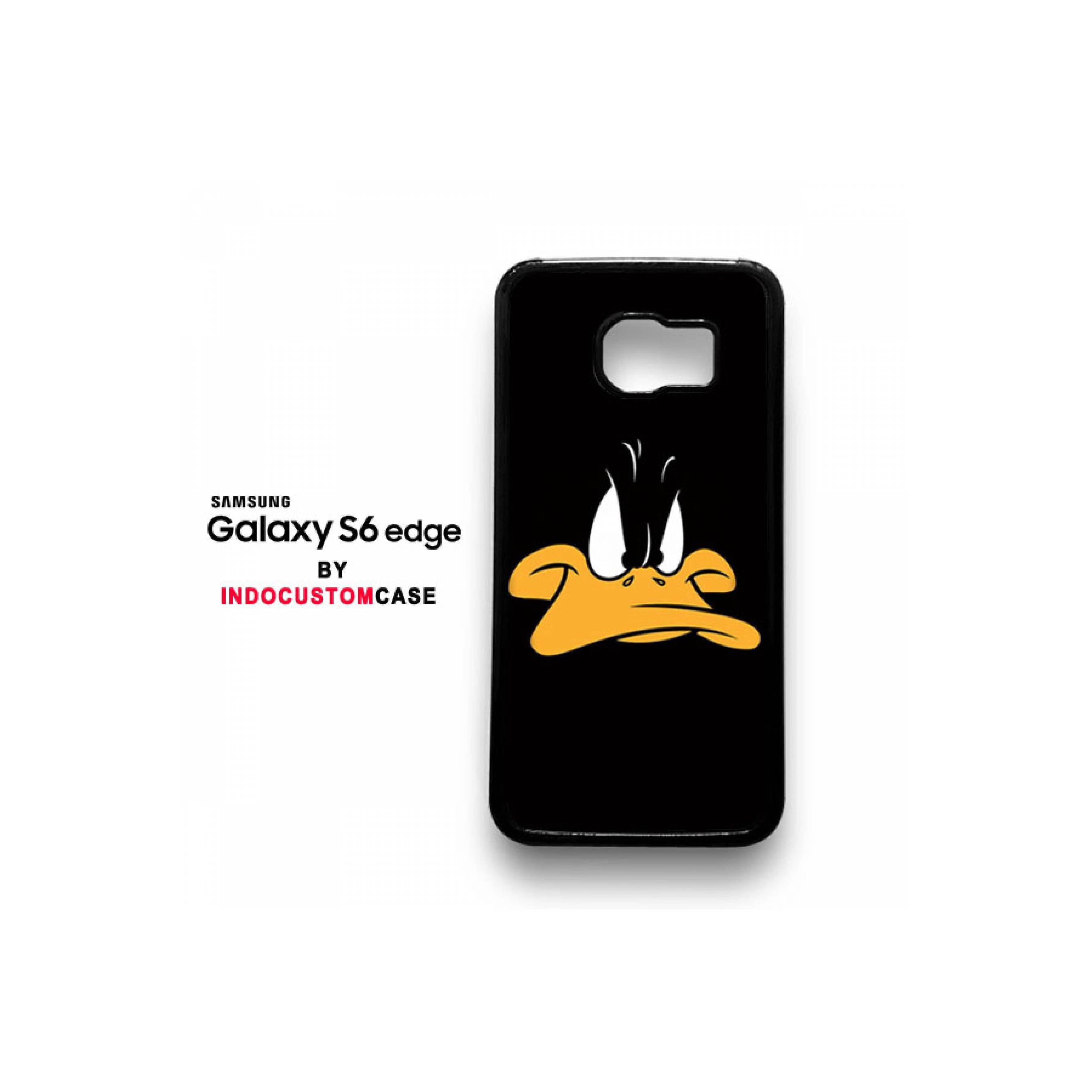 Daffi Duck Samsung Galaxy S6 Edge Custom Cover Hard Case