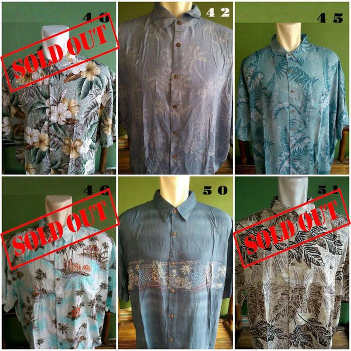 KEMEJA PANTAI BIG SIZE - HAWAIIAN SHIRTS - BAJU PANTAI BIG SIZE -