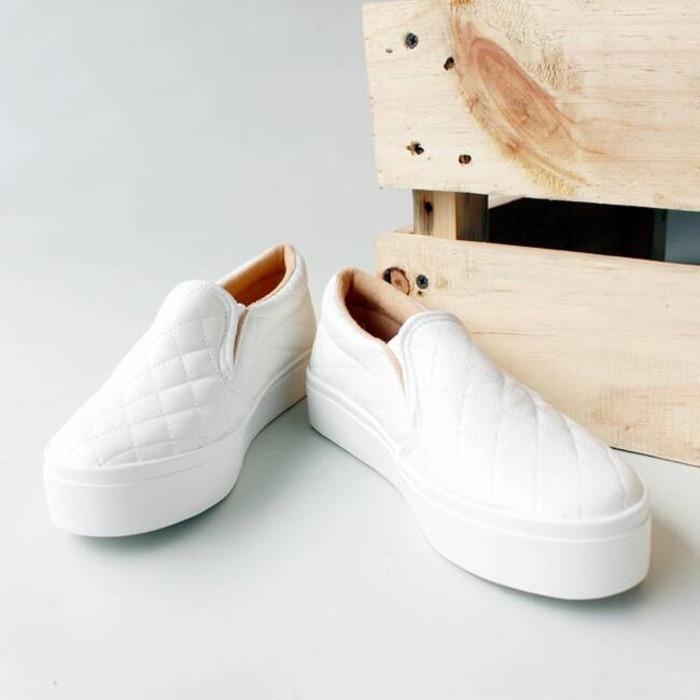 Sepatuafa - Sepatu Poxing Putih Classic