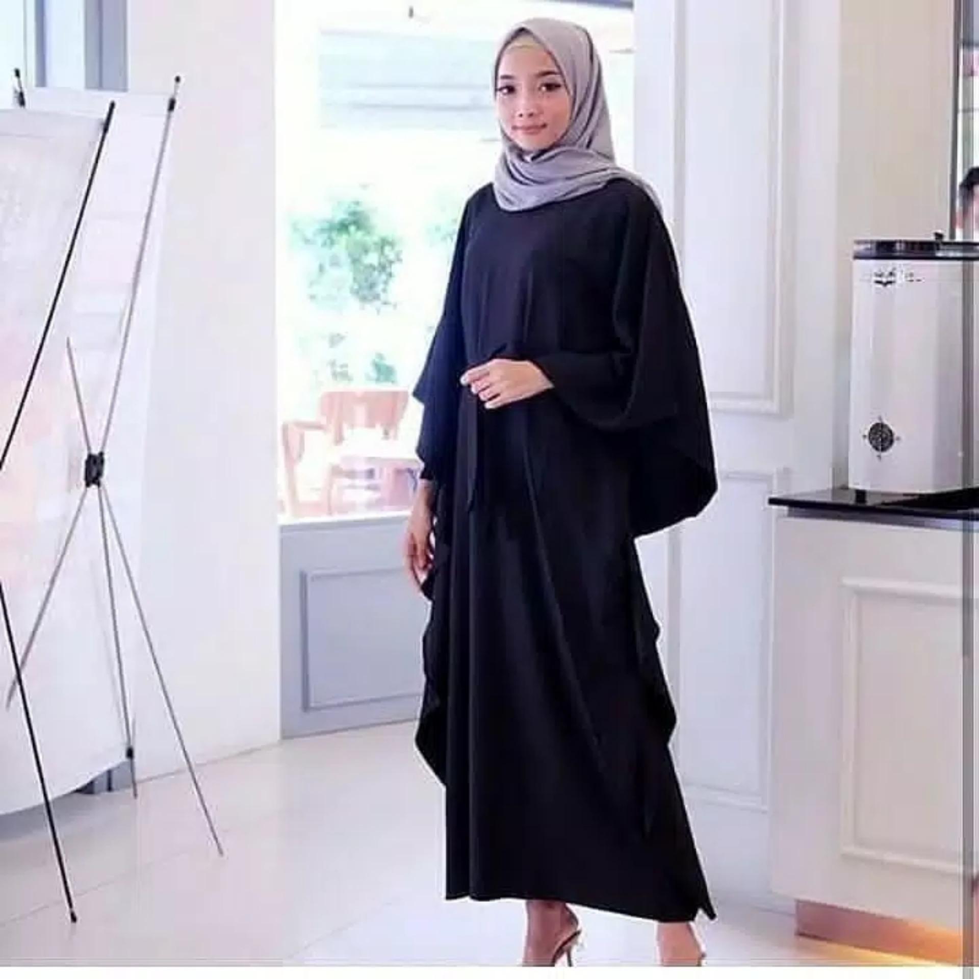 Jakarta Grosir - Luaran Muslim Wanita / Setelan Blouse/ Kemeja wanita / Long Dress Maxy / Long Dress Wanita / Gaun Panjang/Gaun Wanita / Tunik Wanita / Dress Muslim / Atasan Muslim / Gamis ; Murah; Motif dan Warna Real Photo #Ukuran M, L dan XL