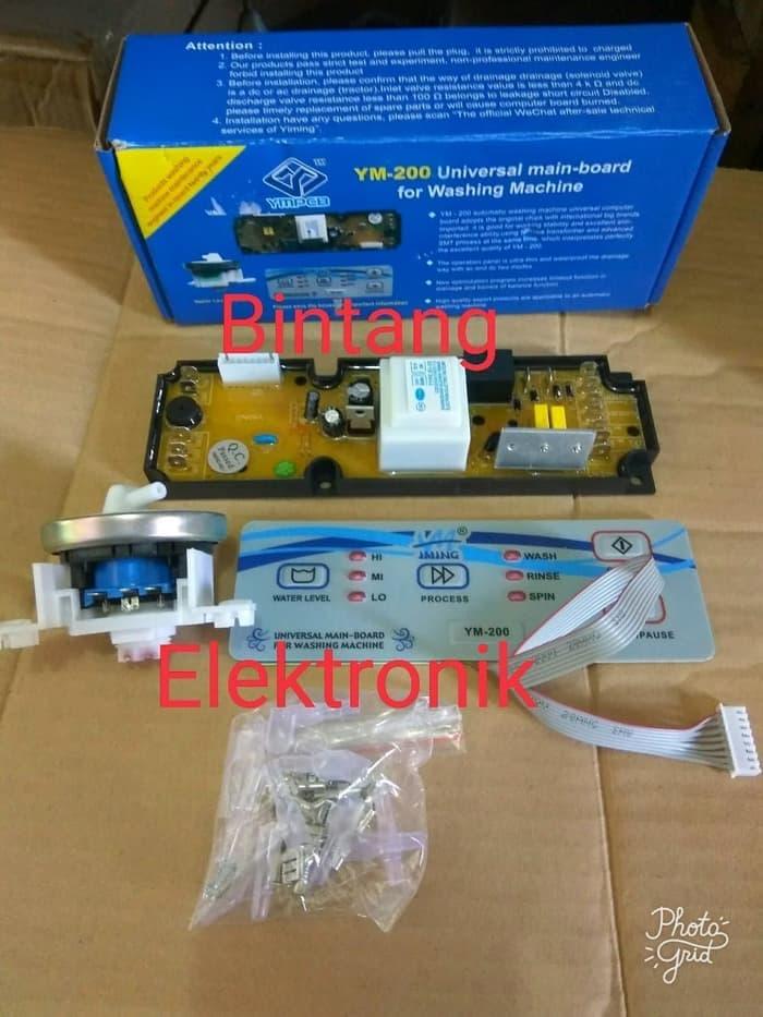 PCB MESIN CUCI - MODUL MESIN CUCI UNIVERSAL YM 2000 - 1 Tabung