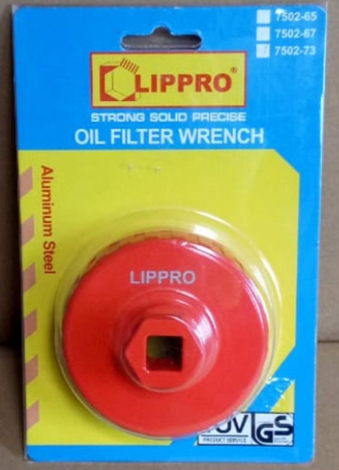 Sparepart - Kunci Oli Filter Mangkok 73Mm Lippro (innova,Vw,audi,Bmw,Opel,Herley) - ready stock