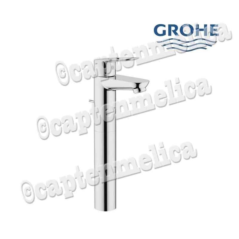 GROHE Kran Air Wastafel Mixer BauLoop OHM Vessel Fitting Keran Panas Dingin Keran Mixer Cuci Tangan Shower Dapur Hotel Minimalis Mewah Washer Semprotan Kloset Shower Sower Closet Selang Pipa Kran Faucet Wastafel Keran Kran Air Kuningan Toto