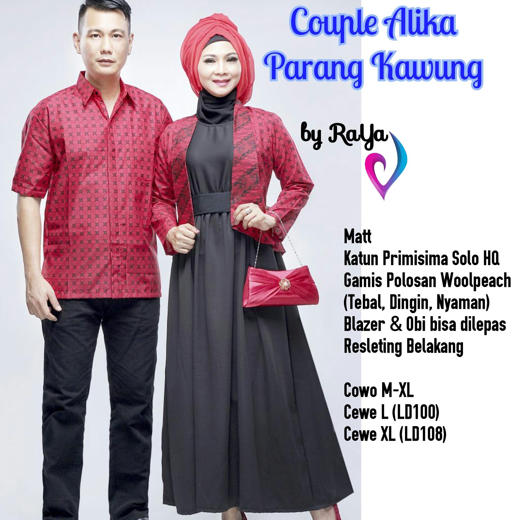 Gambar Baju Batik Couple Satu Keluarga - Koleksi Rina