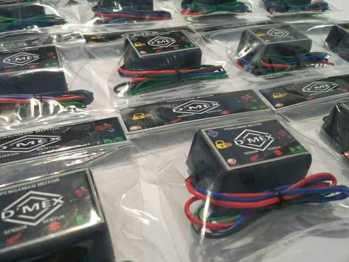 Sumber Plastik - Alat Pengaman Motor Dmex Sensor Sentuh Alarm