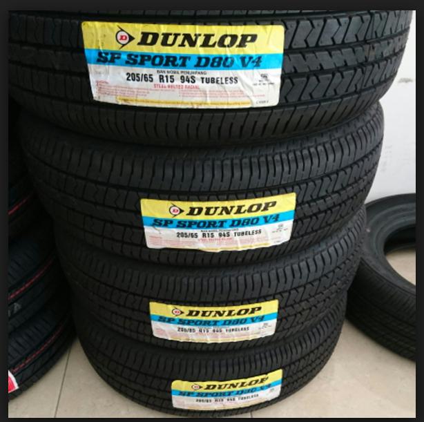 Bayar Di Tempat / Ban Mobil Dunlop Innova 205/65 R15 D80V4 Dunlop