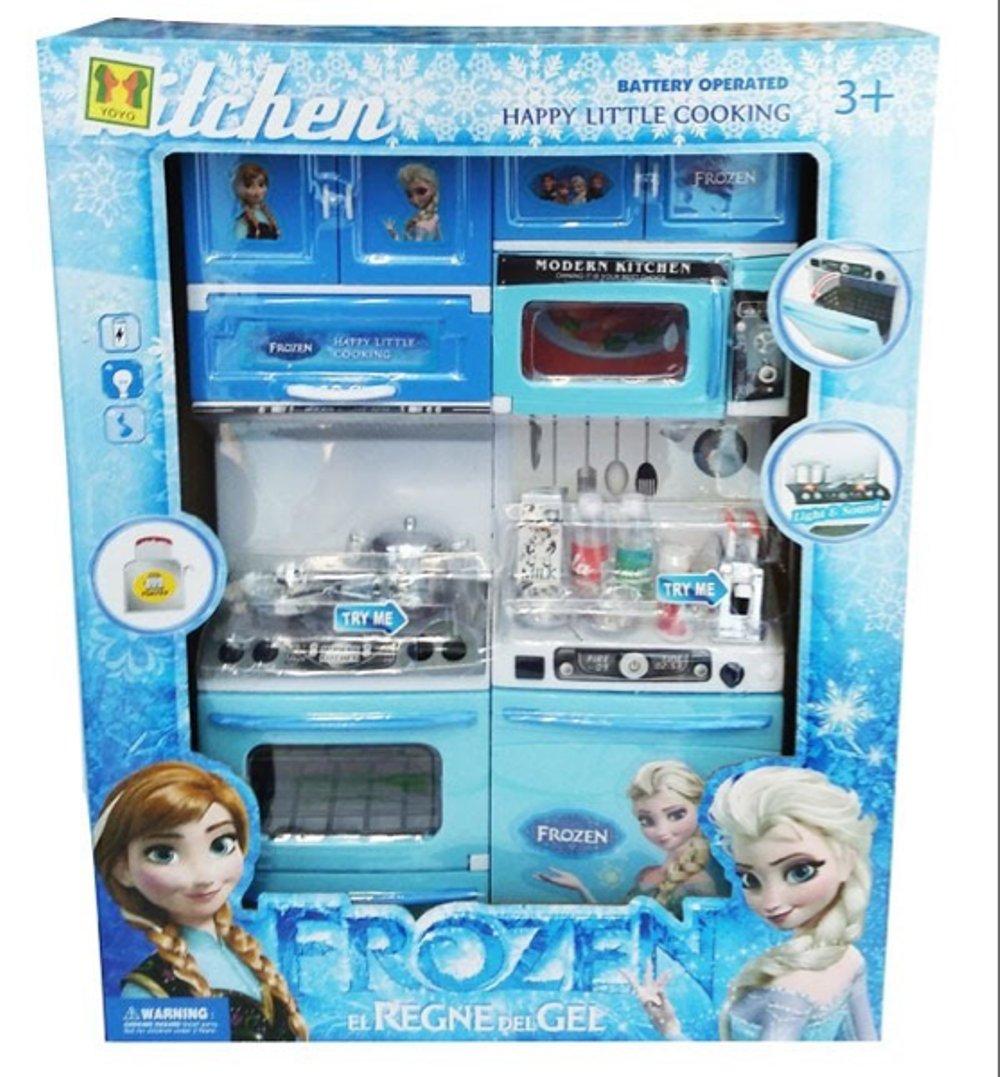 Mainan Anak Masak Masakan Untuk Anak Perempuan Kitchen Set Frozen