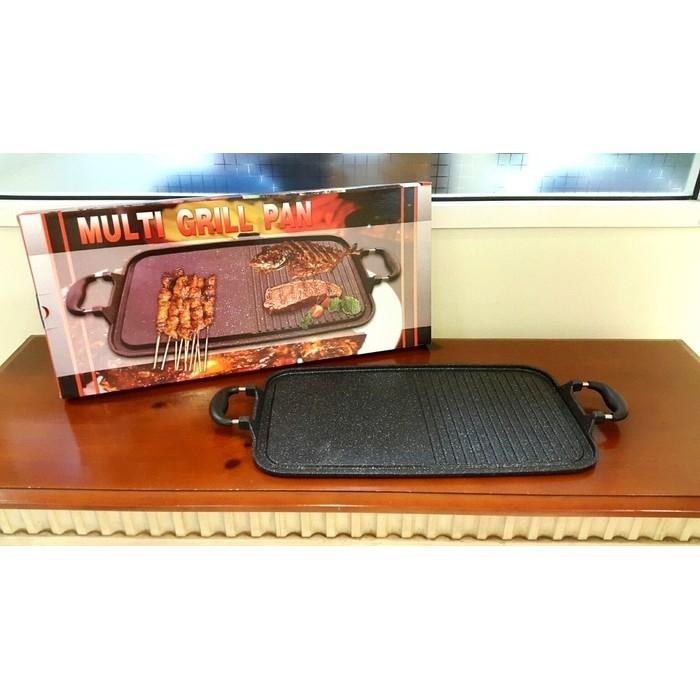 Alat Pemanggang Grill Panci Griller Roti Ayam Sate Steak Diatas Kompor - 8Xpyuz