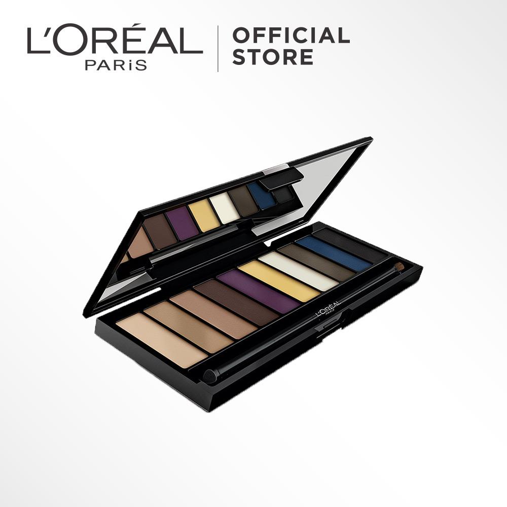 L'Oreal Paris Color Riche La Palette - Ombree by L'Oreal Paris Makeup | Eyeshadow Palette Loreal Creamy Powder Shimmer Long Lasting Tahan Lama Pigmented Intens