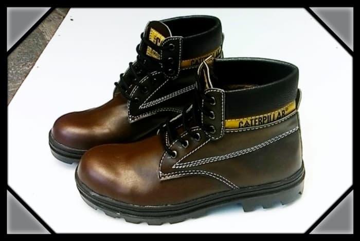 Sepatu Caterpillar Safety Boots Sintetis