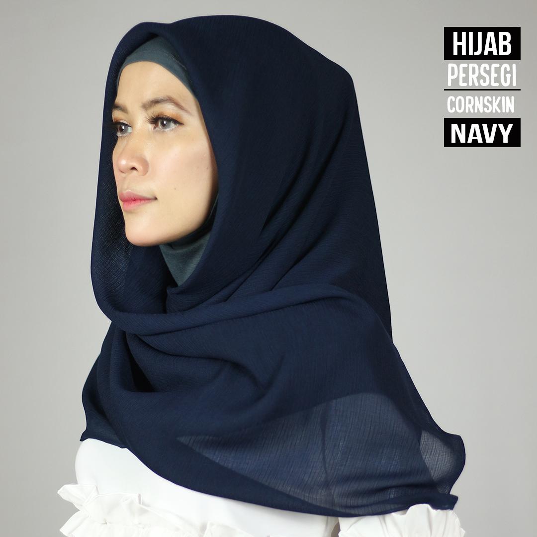 HIJAB CORNSKIN SQUARE MURAH MERIAH