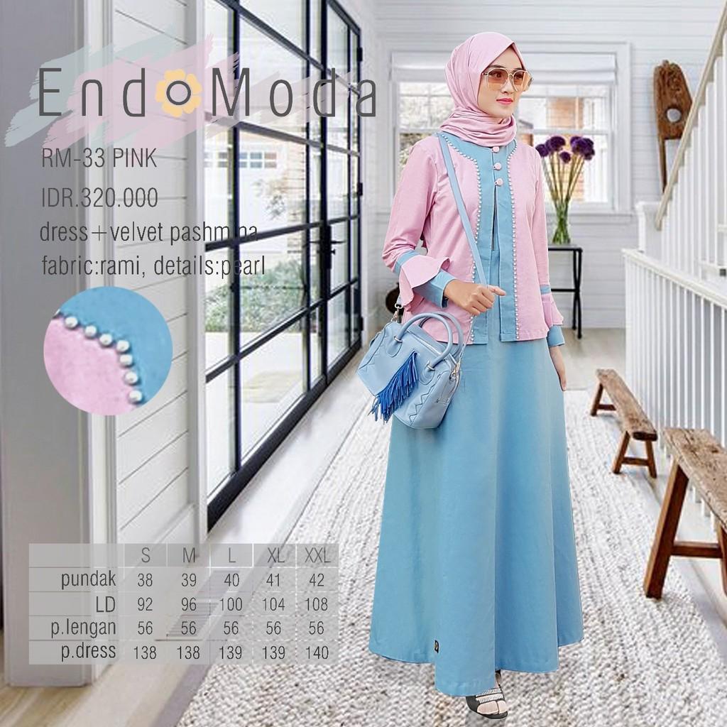 Gamis Endomoda RM 33 Tosca (S)