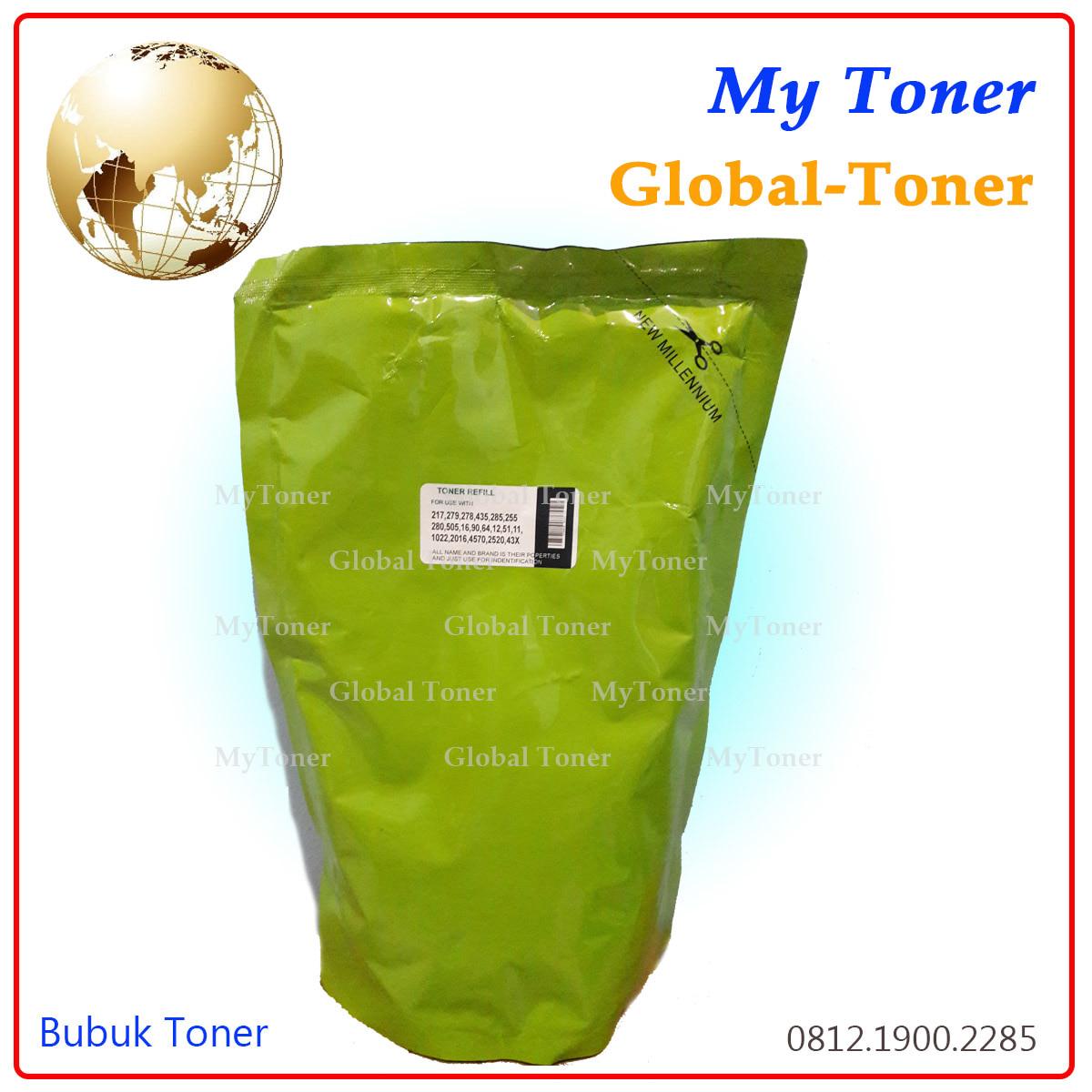 SERBUK TONER PRINTER HP REFILL TONER LASERJET CF217A