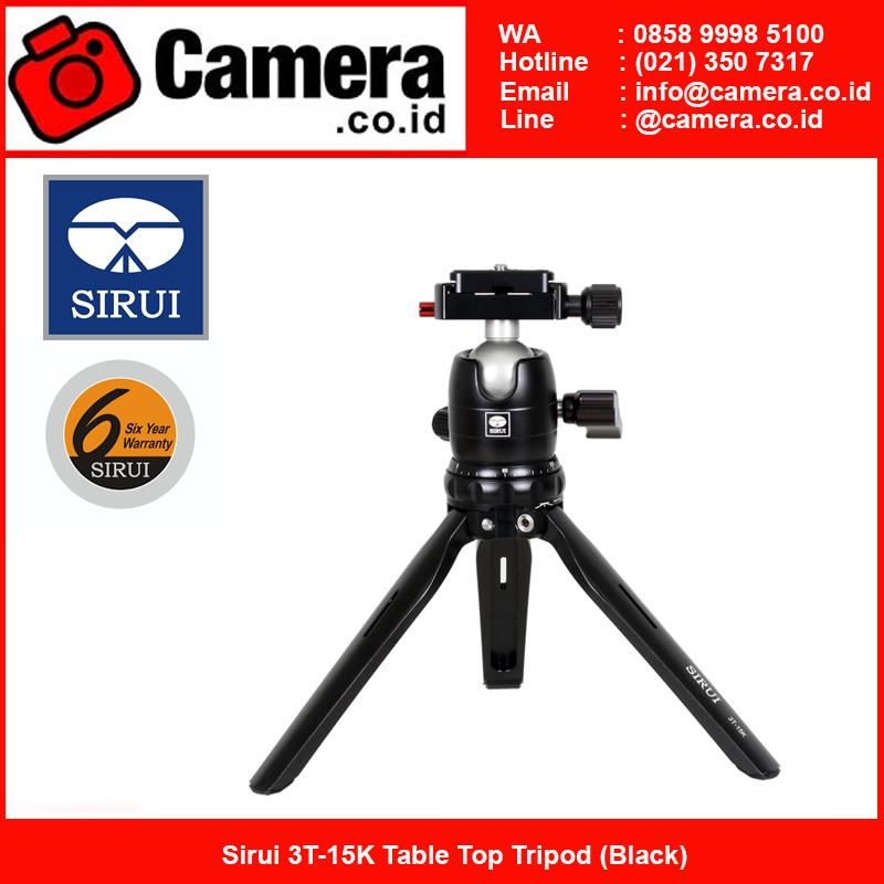 Sirui 3T-15K Table Top Tripod (Black) - Tripod mini kamera