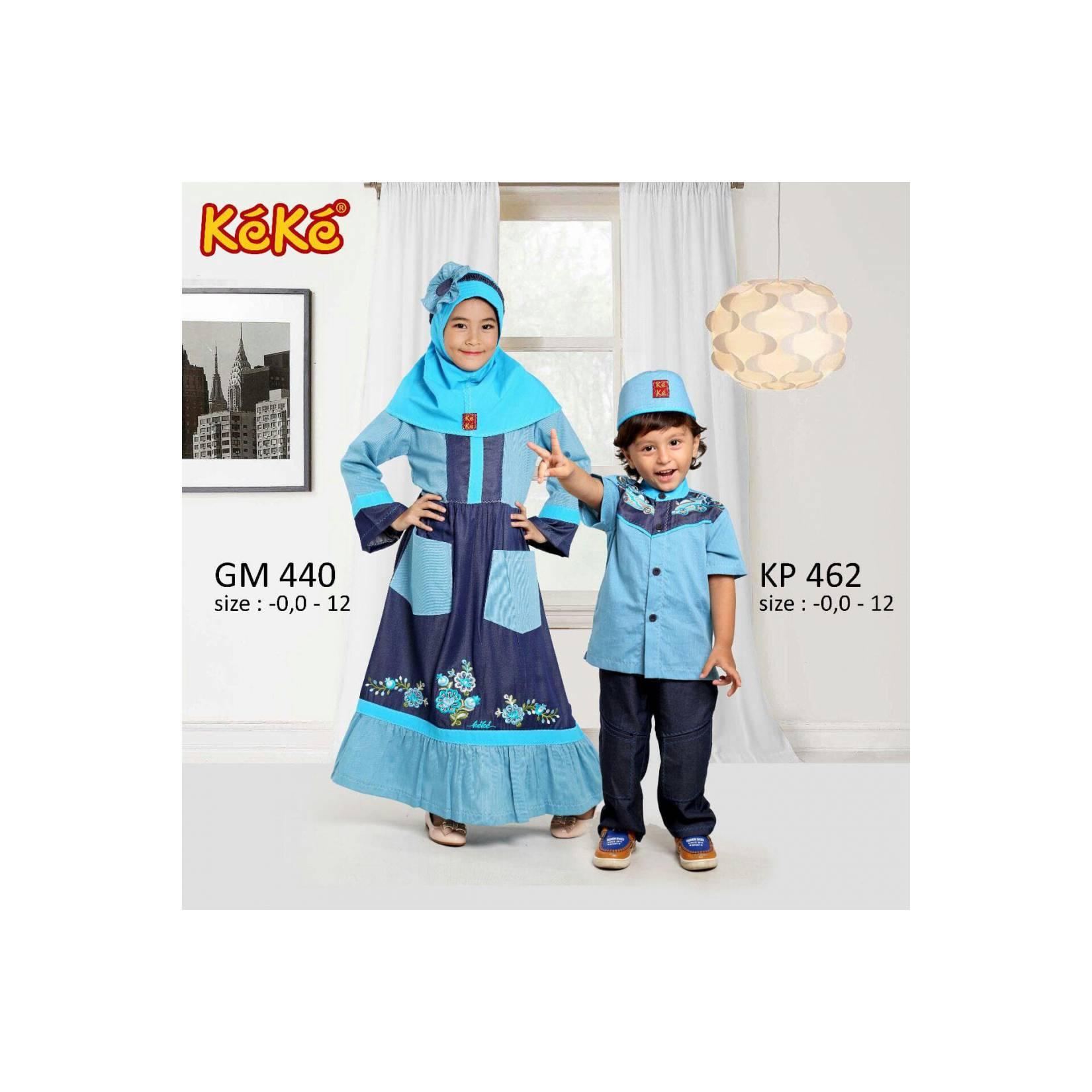 Koko Anak Laki-laki KEKE KP 462 Biru - Size Sembilan