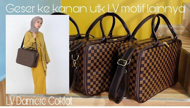 ORIGINAL!!! Koper Mini Motif LV With Strap - zZccUr