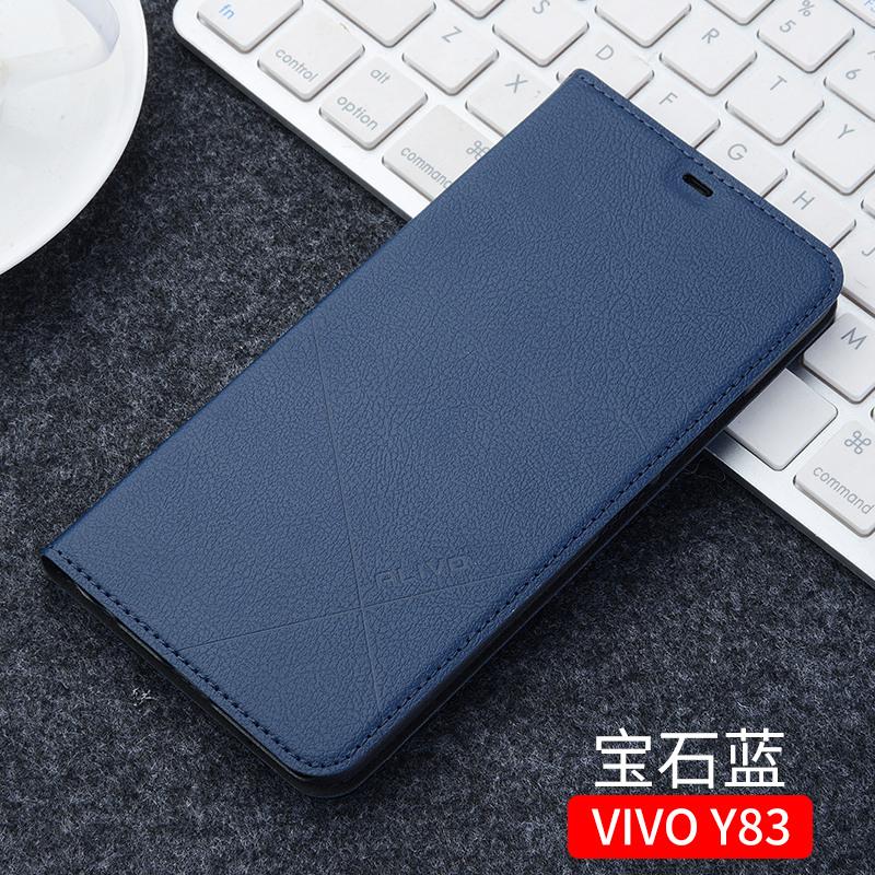 Vivo Sarung Kulit Model Buka Tutup Chasing Luar Y83a/Y81s Bungkus Penuh Perbatasan Drop