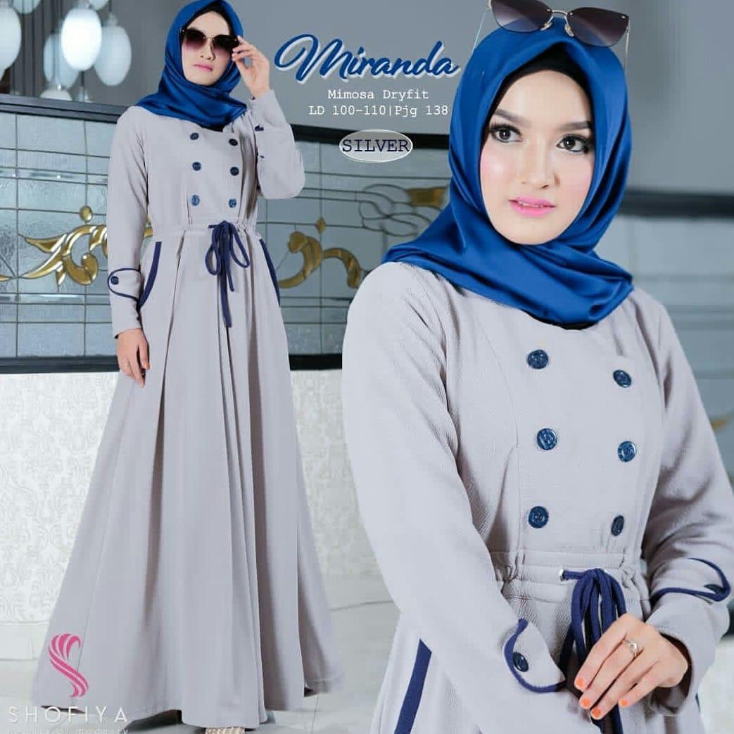 DoubleC Fashion Maxi Miranda / Baju Muslim / Baju Gamis / Pakaian Muslim / Dress Wanita DoubleC Fashion Maxi Miranda / Baju Muslim / Baju Gamis / Pakaian Muslim / Dress Wanita