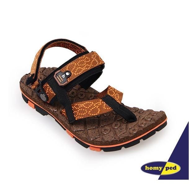 HOMYPED TAZMANIA 03 Sandal Anak Brown/Orange